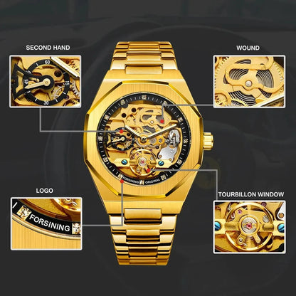 Forsining Luxury Skeleton Watch